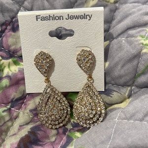 New teardrop dangle earrings